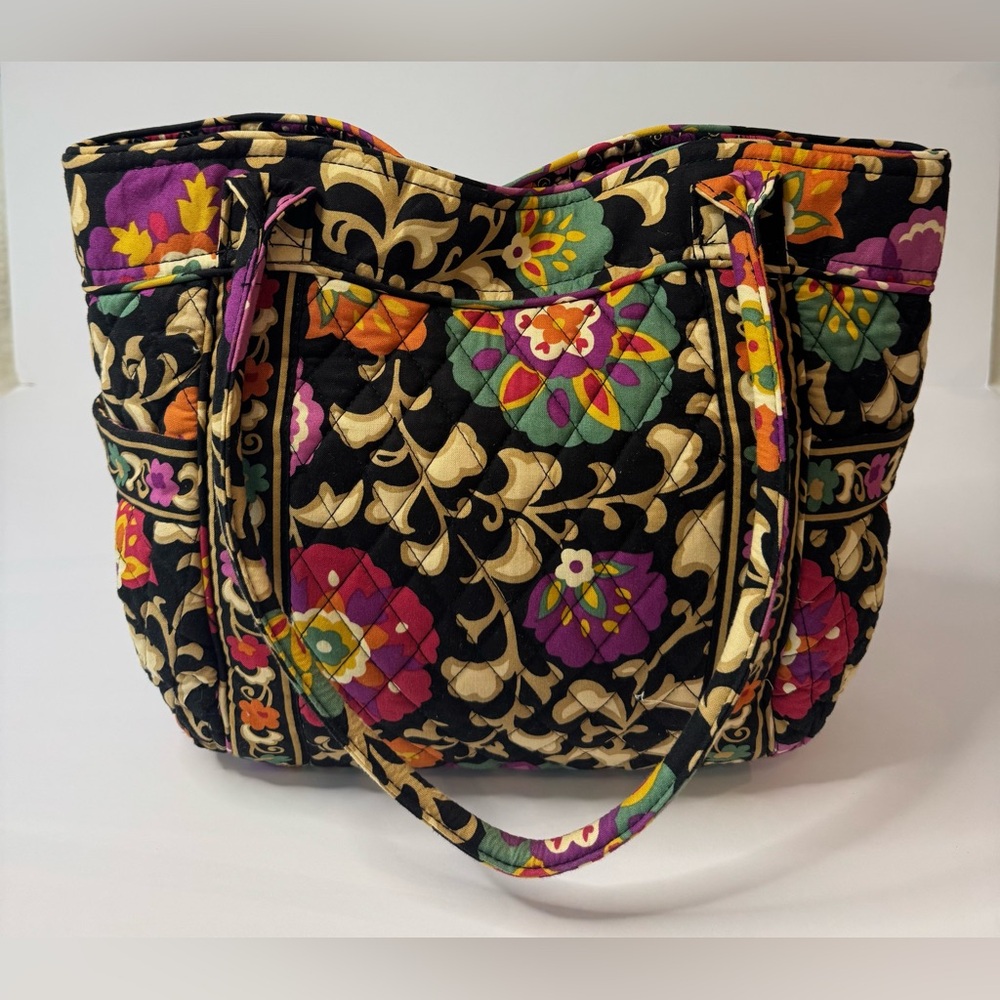 Vera Bradley Suzani Medium Tote w/ Small Makeup Bag, 2 piece bundle, NWOT - Picture 2 of 15